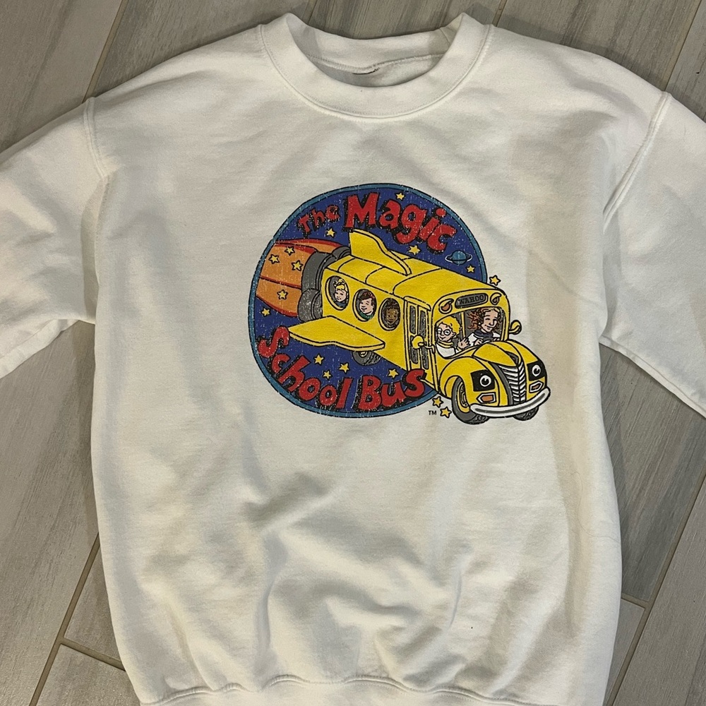 Magic School Bus Graphic Vintage Sweatshirt